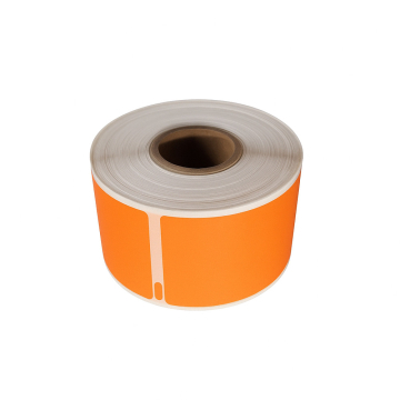 Dymo 99012 orange kompatible Etiketten